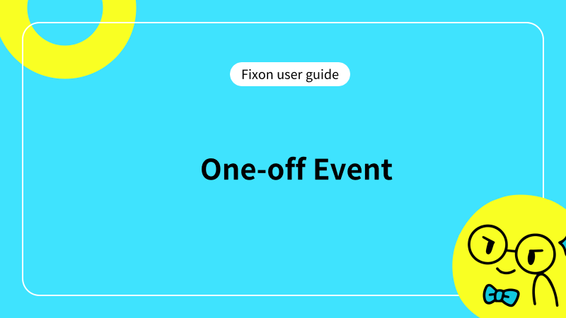 One-off Event