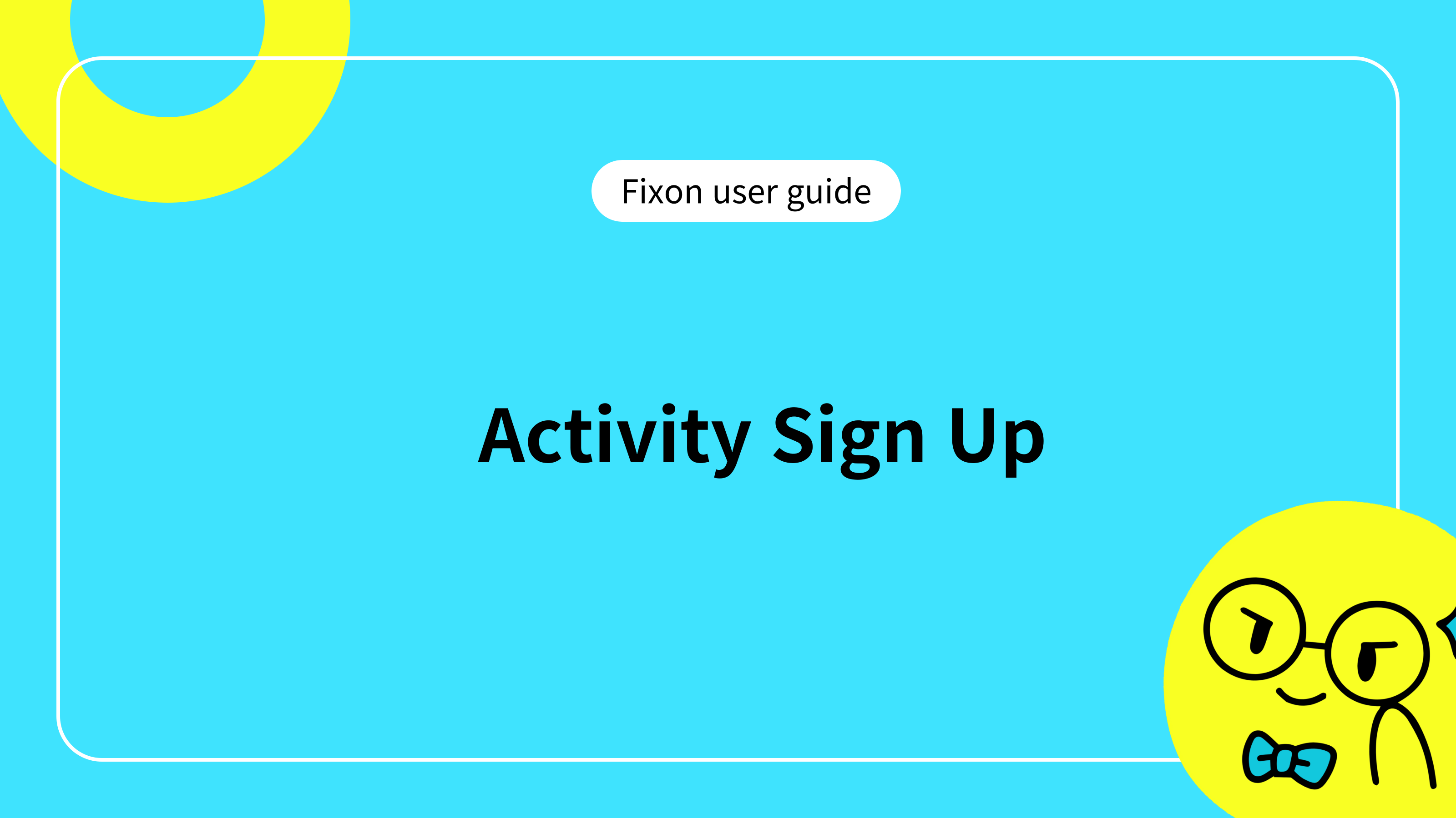 Activity Sign Up